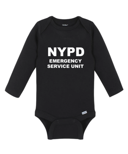 NYPD ESU Long Sleeve Onesie